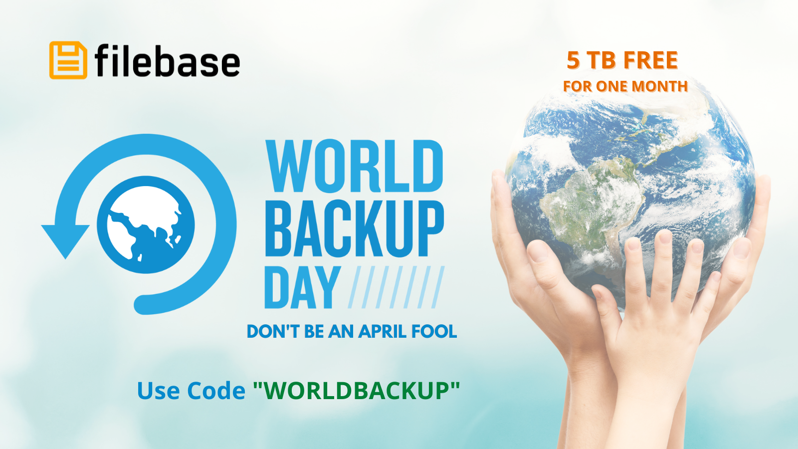Celebrate World Backup Day 2022 with 5TB free from Filebase!