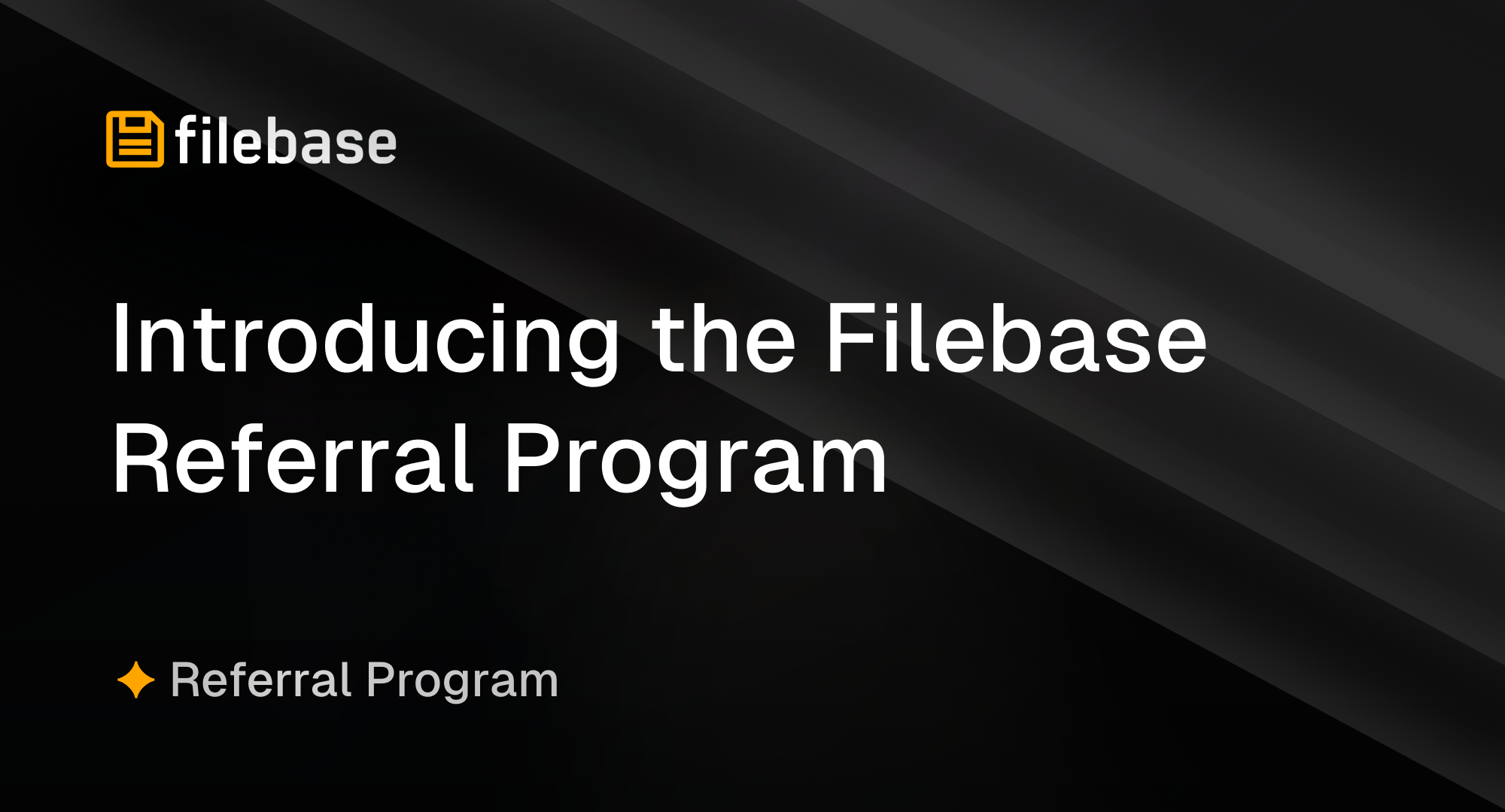 Introducing the Filebase Referral Program