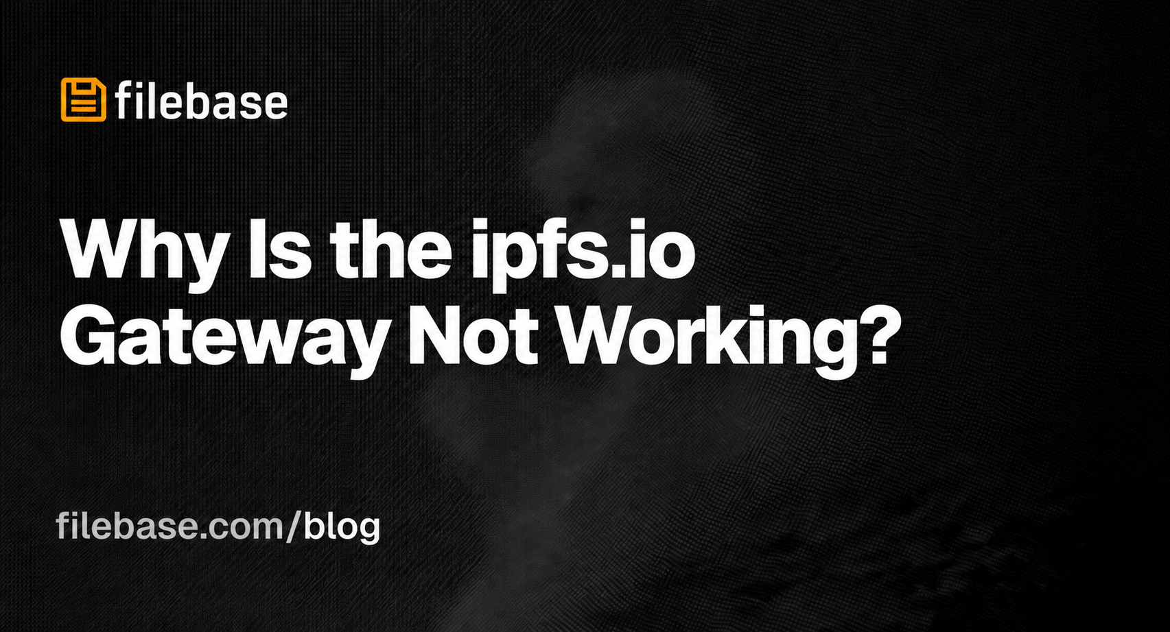Why Is the ipfs.io Gateway Not Working?
