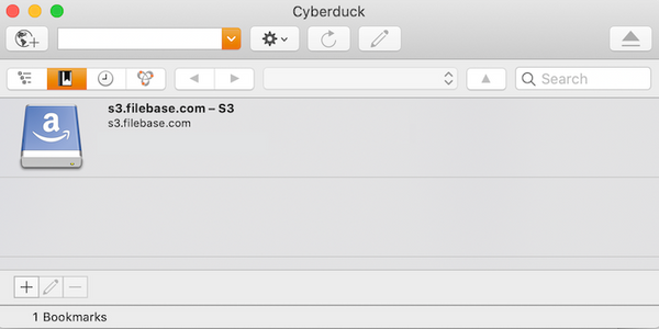 Backup your data to Filebase using CyberDuck